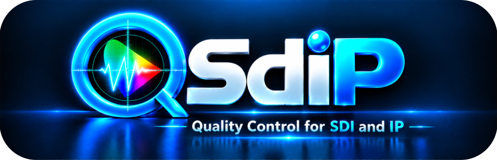 QSdiP — Quality Control for SDI and IP