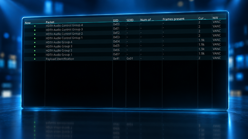 QSdiP Analyze: ANC packet monitoring