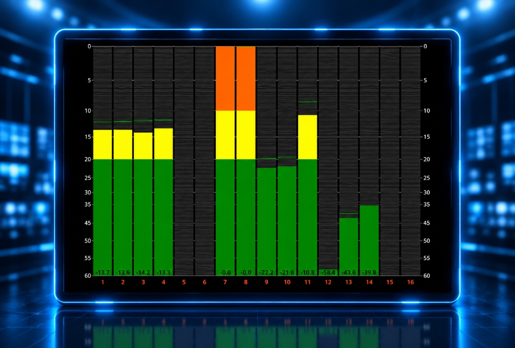 QSdiP Analyze: Audio metering